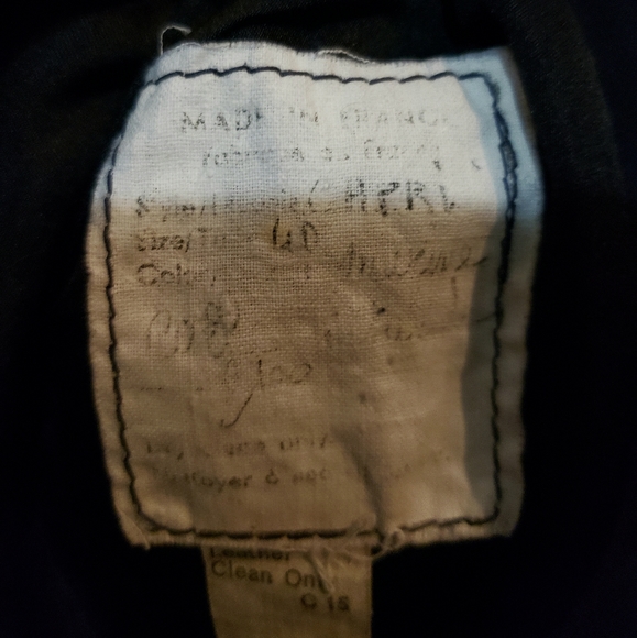 Zilli navy suede bomber jacket - Picture 6 of 6